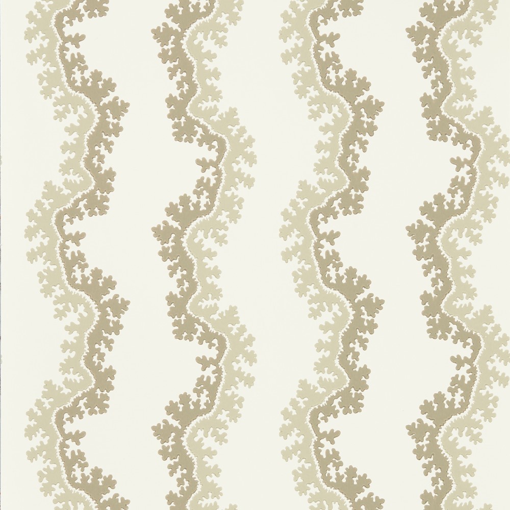 Oxbow Wallpaper 217249 by Sanderson in Birch Brown